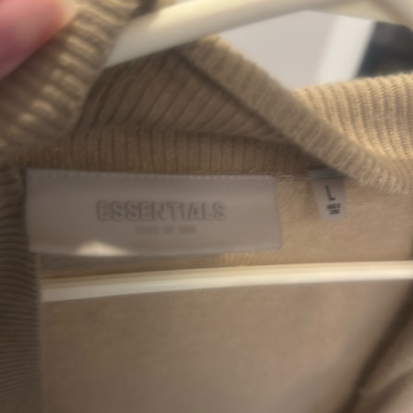 Essentials long cardigan zip up - Picture 3 of 8